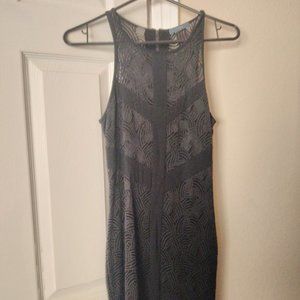 NWOT TART Black Fitted Lace Bodycon Dress